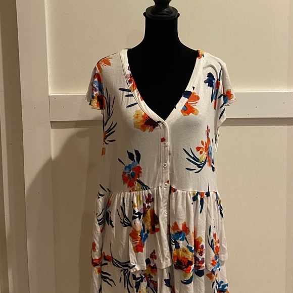 🍁Torrid babydoll button down top - Picture 2 of 5